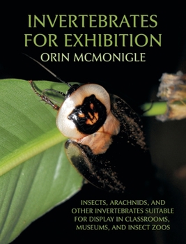 Hardcover Invertebrates For Exhibition: Insects, Arachnids, and Other Invertebrates Suitable for Display in Classrooms, Museums, and Insect Zoos Book