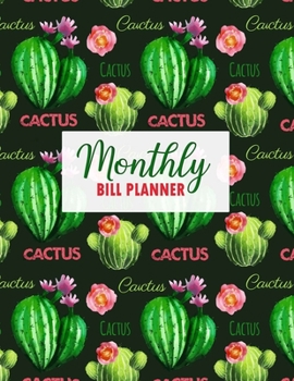 Paperback Monthly Bill Planner: Undated Budgeting Planner - Budget Tracker Planner - Daily Weekly & Monthly Expense Organizer for Budget Planner - Pla Book