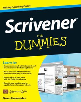 Scrivener For Dummies - Book  of the Dummies