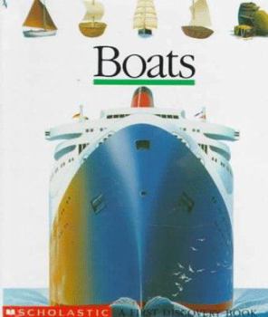 Hardcover Boats: A First Discovery Book