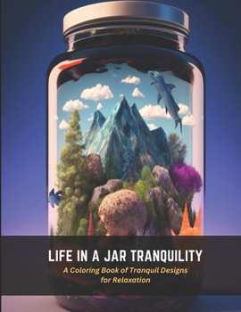 Paperback Life in a Jar Tranquility: A Coloring Book of Tranquil Designs for Relaxation Book