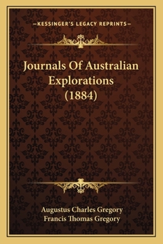 Paperback Journals Of Australian Explorations (1884) Book