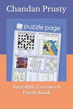Paperback Incredible Crossword Puzzle Book