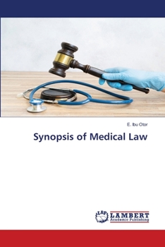 Paperback Synopsis of Medical Law Book