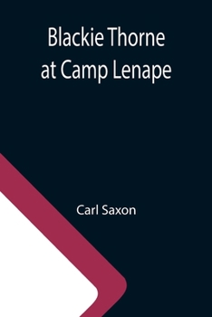 Paperback Blackie Thorne at Camp Lenape Book