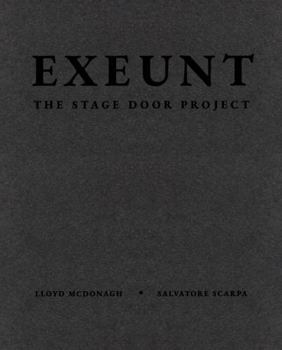 Hardcover Exeunt: The Stage Door Project Book