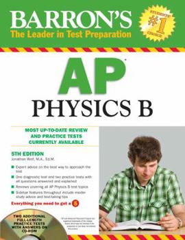 Paperback Barron's AP Physics B Book