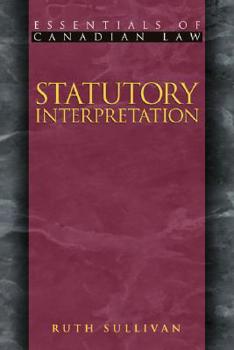 Paperback Statutory Interpretation Book