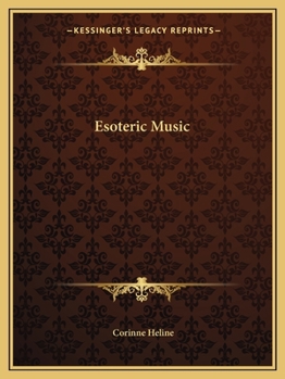 Paperback Esoteric Music Book