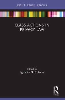 Paperback Class Actions in Privacy Law Book