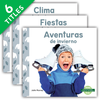 Library Binding Las Estaciones: Llega El Invierno! (Set) [Spanish] Book