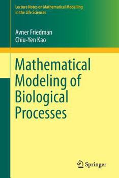 Paperback Mathematical Modeling of Biological Processes Book