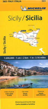 Loose Leaf Michelin Map Italy: Sicilia 365 Book