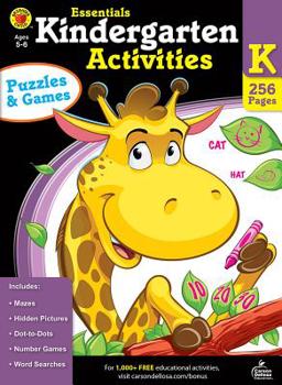 Paperback Essentials Kindergarten Activities Book