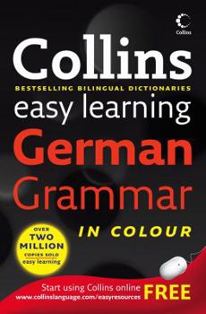 Paperback Collins Easy Learning German Grammar (Collins Easy Learning Dictionaries) Book