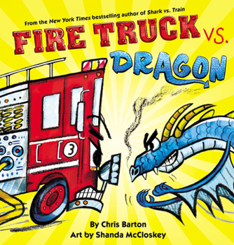 Hardcover Fire Truck vs. Dragon Book