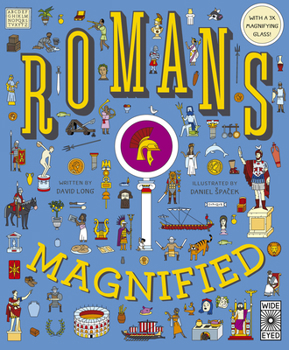 Hardcover Romans Magnified: With a 3x Magnifying Glass! Book