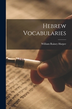 Paperback Hebrew Vocabularies Book