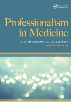 Paperback Professionalism in Medicine Book