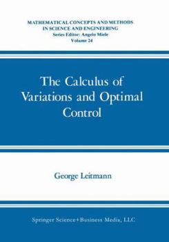 Paperback The Calculus of Variations and Optimal Control: An Introduction Book