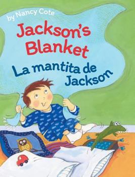 Hardcover Jackson's Blanket / La mantita de Jackson [Large Print] Book