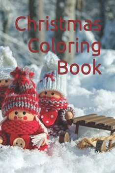 Paperback Christmas Coloring Book