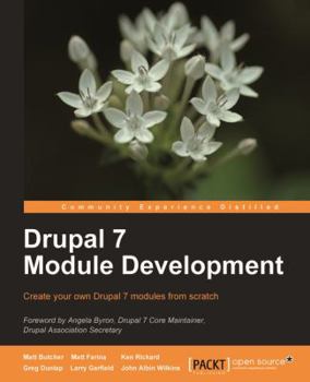 Paperback Drupal 7 Module Development Book