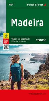 Map Madeira, hiking map 1:30,000 (WANDERKARTEN) Book