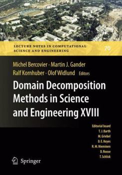 Paperback Domain Decomposition Methods in Science and Engineering XVIII Book