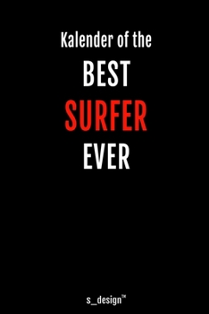 Kalender für Surfer: Immerwährender Kalender / 365 Tage Tagebuch / Journal [3 Tage pro Seite] für Notizen, Planung / Planungen / Planer, Erinnerungen, Sprüche (German Edition)