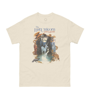 Misc. The Last Unicorn Unisex T-Shirt Large Book