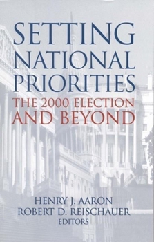Paperback Setting National Priorities: The 2000 Election and Beyond Book