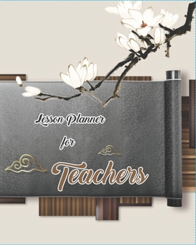 Paperback Lesson Planner for Teachers: Weekly and Monthly Teacher Planner Book