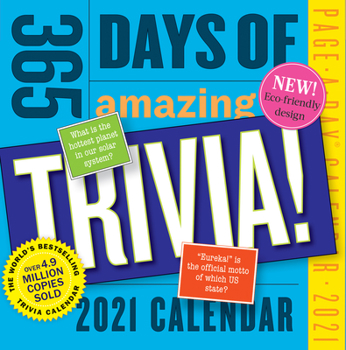 2021 365 Days of Amazing Trivia! Page-A-Day Calendar