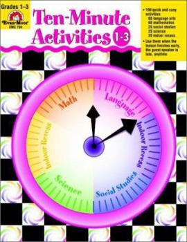 Paperback Ten-Minute Activities, Grades 1-3 Book