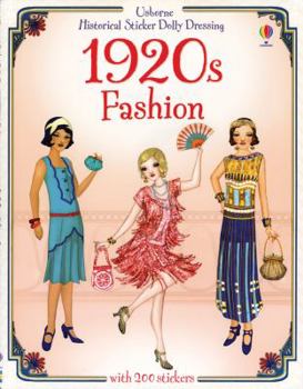 1920's Fashion - Book  of the Usborne Historical Sticker Dolly Dressing