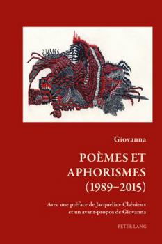 Paperback Poèmes et Aphorismes (1989-2015) [French] Book
