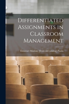 Paperback Differentiated Assignments in Classroom Management Book