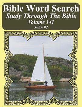 Paperback Bible Word Search Study Through The Bible: Volume 141 John #2 [Large Print] Book