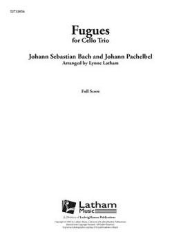 Paperback Fugues for Cello Trio: Conductor Score Book