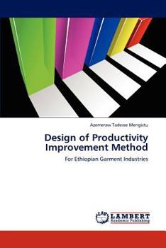 Paperback Design of Productivity Improvement Method Book