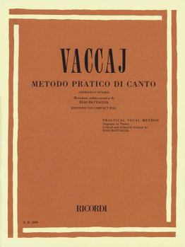 Paperback Practical Vocal Method (Vaccai) - High Voice: Soprano/Tenor - Book/CD Book