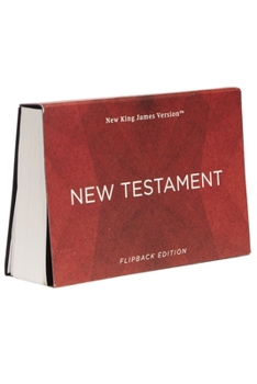 Paperback NKJV New Testament, Flipback Edition, Paperback, Comfort Print: Holy Bible, New King James Version Book