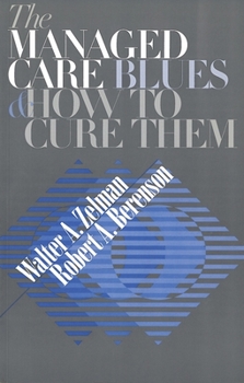 Paperback Managed Care Blues PB Book