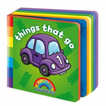 Board book Rainbow Chunkies - Things That Go (A foam board book) Book