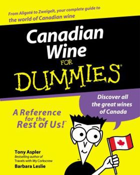 Paperback Canadian Wine for Dummies Book