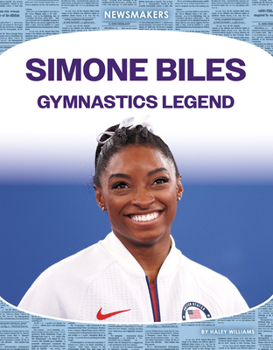 Library Binding Simone Biles: Gymnastics Legend: Gymnastics Legend Book