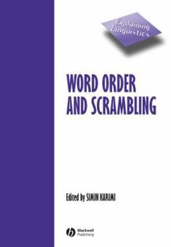 Paperback Word Order and Scrambling Book