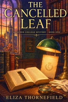 The Cancelled Leaf: A Women Sleuth Cozy Mystery (The Calder College Mystery Society)