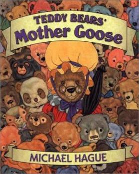 Hardcover Teddy Bears' Mother Goose Book